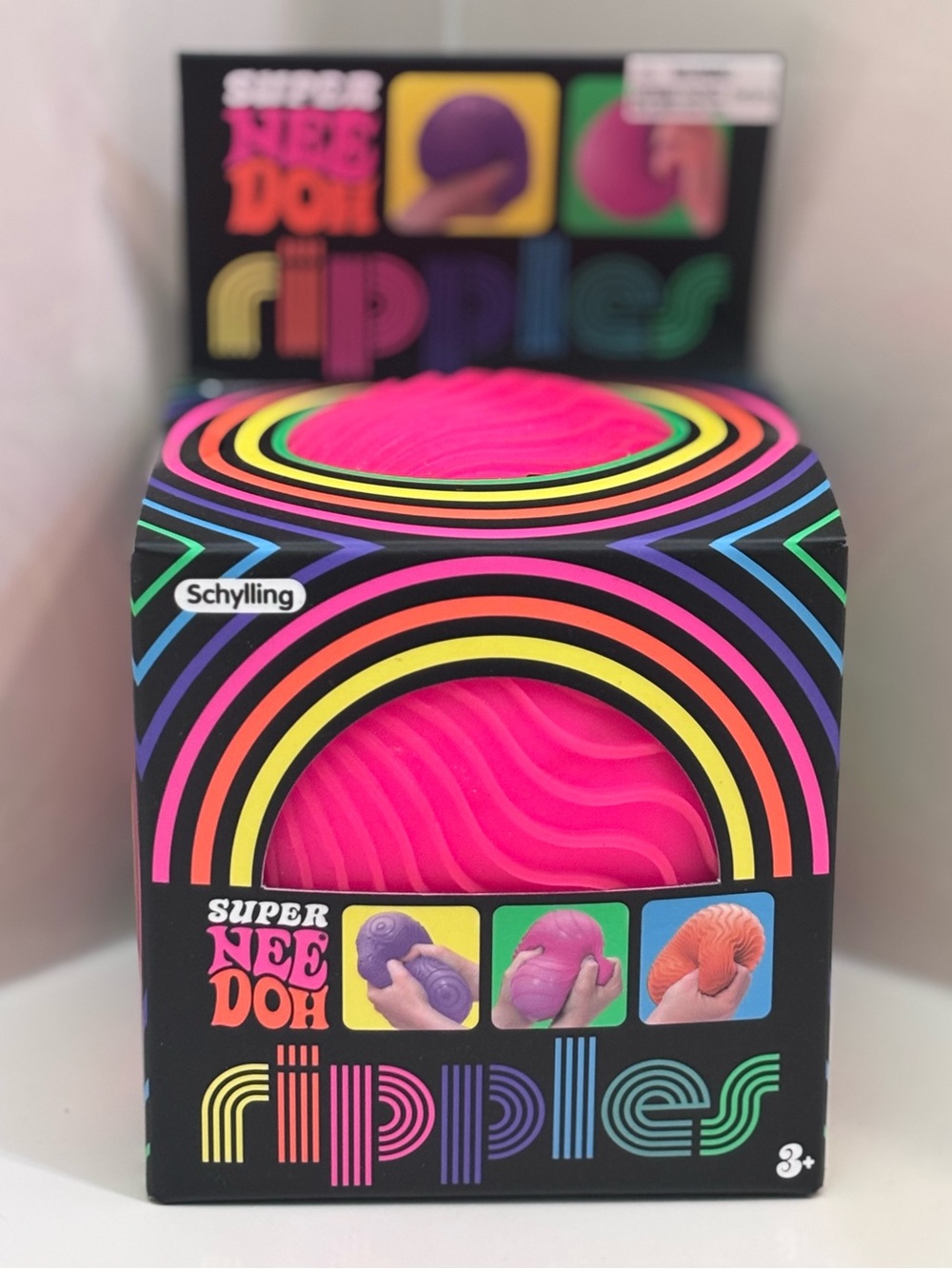 NeeDoh Super Ripple Hot Pink NIB